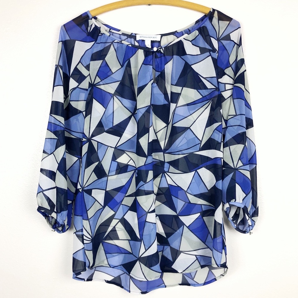 🌿 banana republic blouse